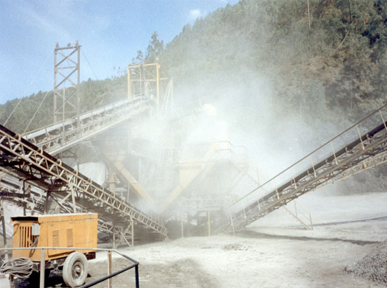 Sources of Dust - Limestone Crushing